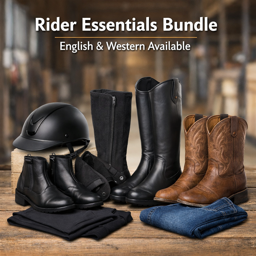 The Rider Essentials Bundle - English & Western Available